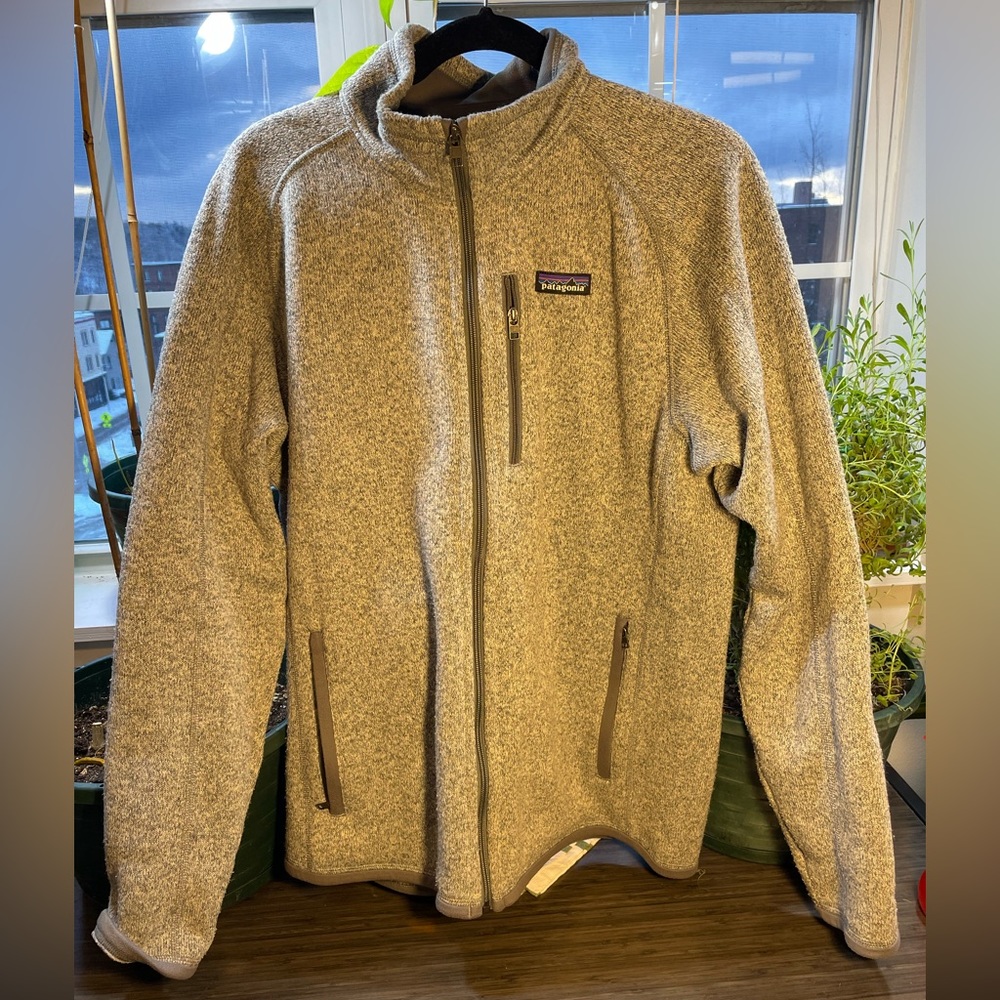 Gray Patagonia fleece